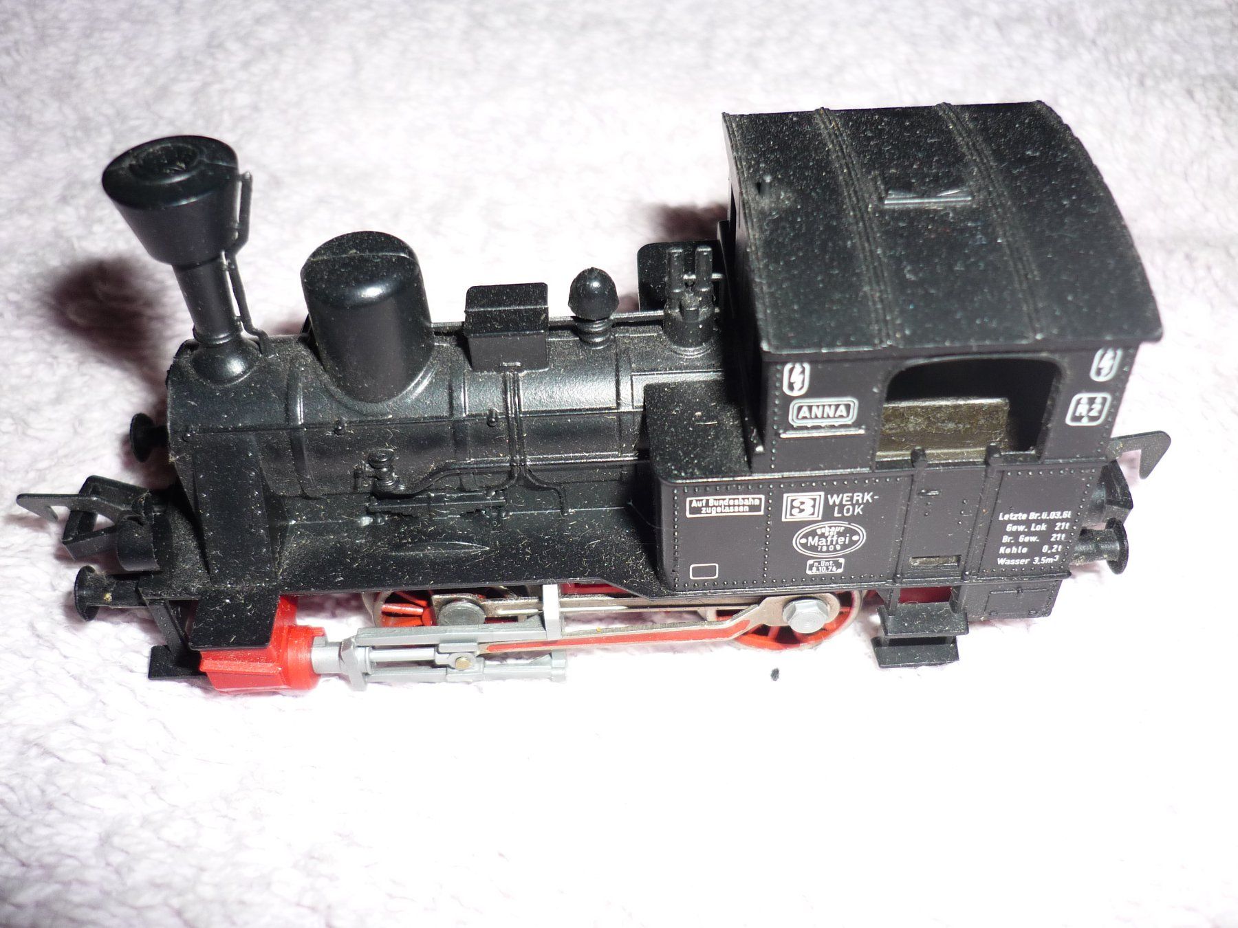 Fleischmann Modellini di ferrovie: Dampflok mit 2 Wagen H0 – Usato da Ebnat-Kappel venduto da chech 1