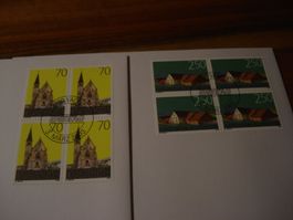 Liechtenstein 2003, Sondermarken, FDC Satz,Einzel + 4erblock
