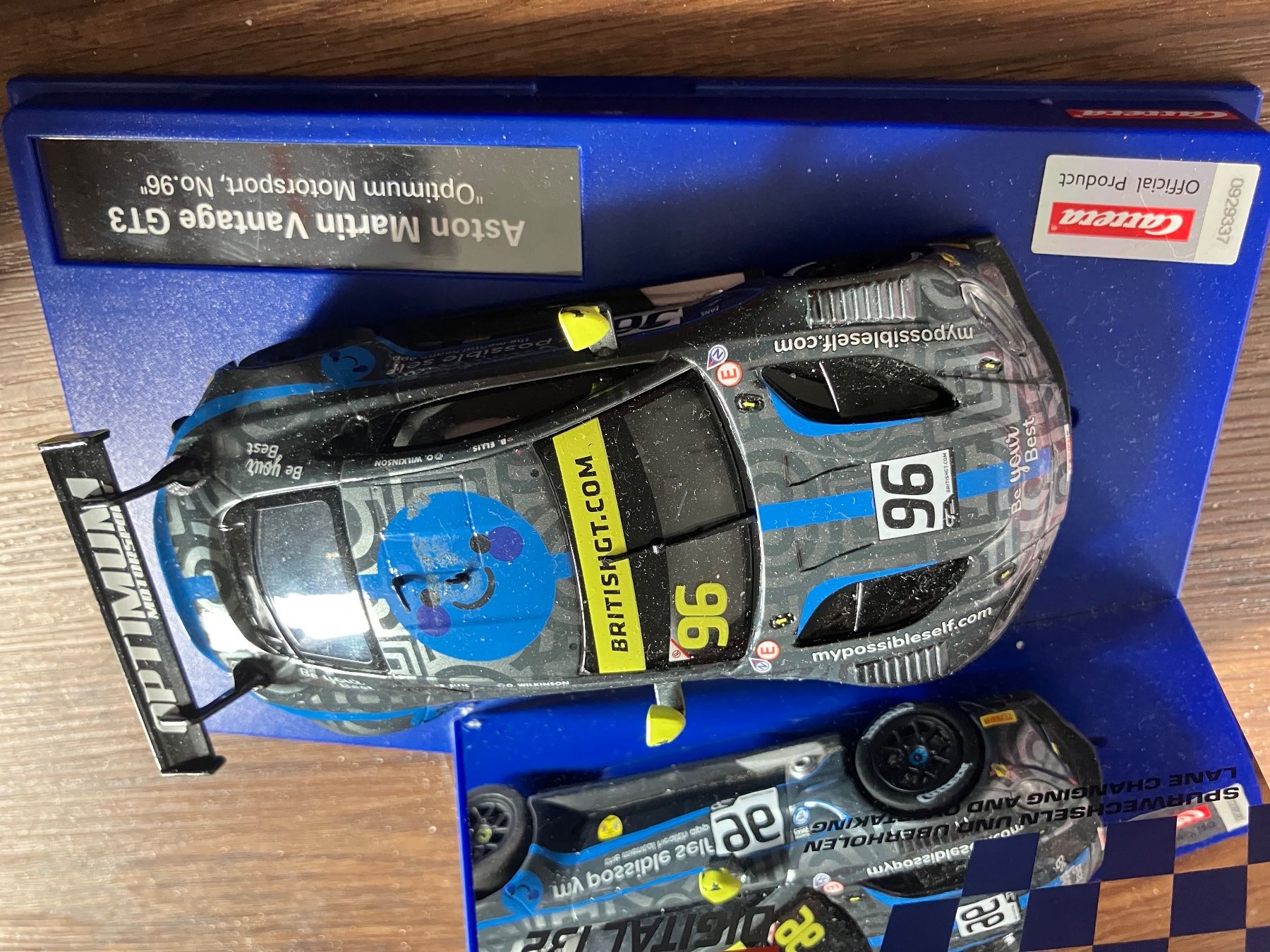 Carrera Piste: Carrera D132 Aston Martin Vantage GT3  No.96 – Usato da Möriken AG venduto da schmueke01 1