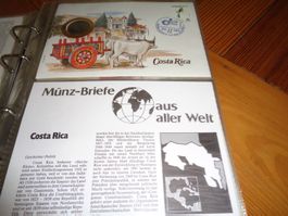 Münzbrief Costa Rica