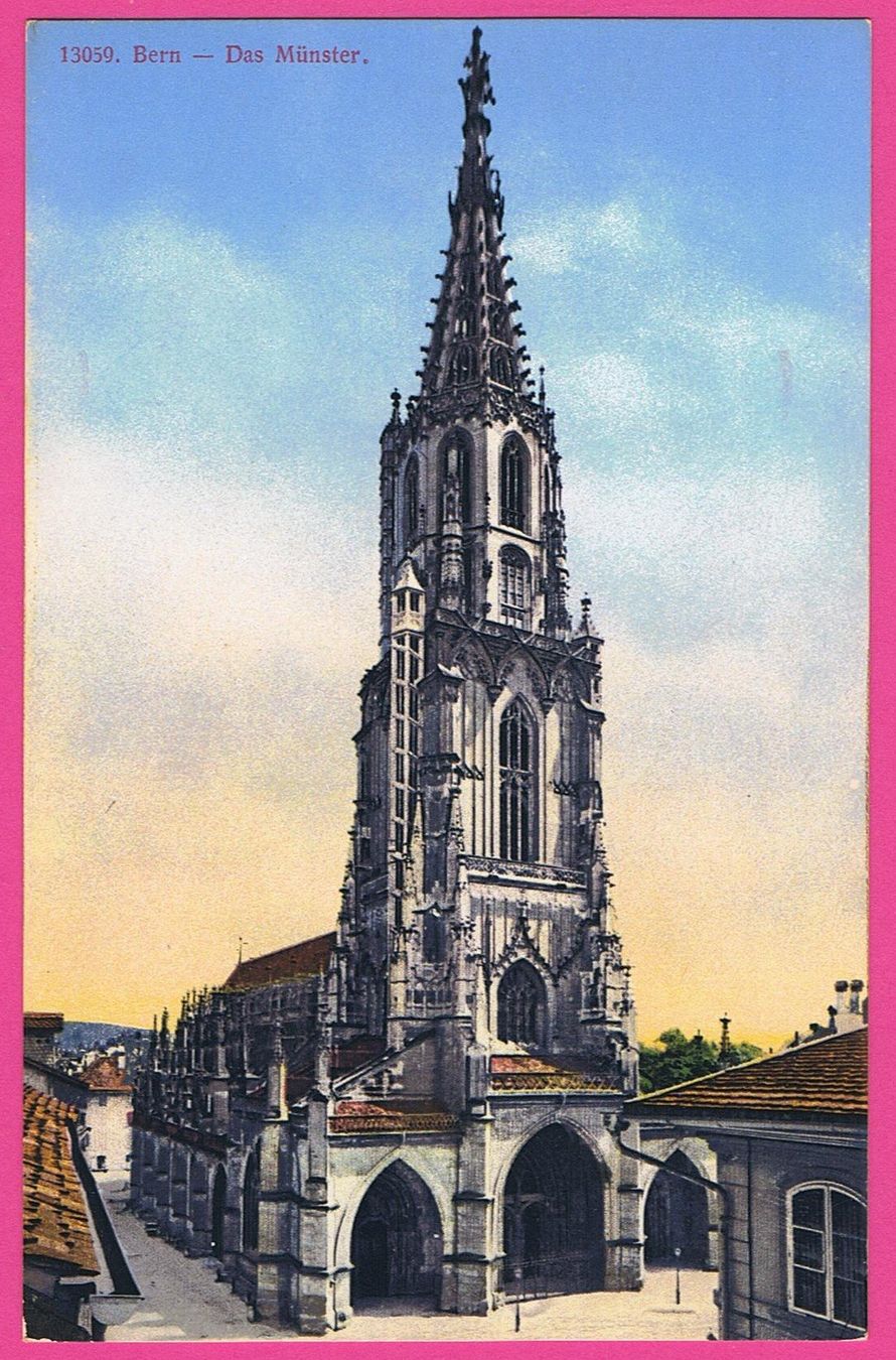 Ansichtskarten: Bern Das Münster – Gebraucht aus Einsiedeln von dillie