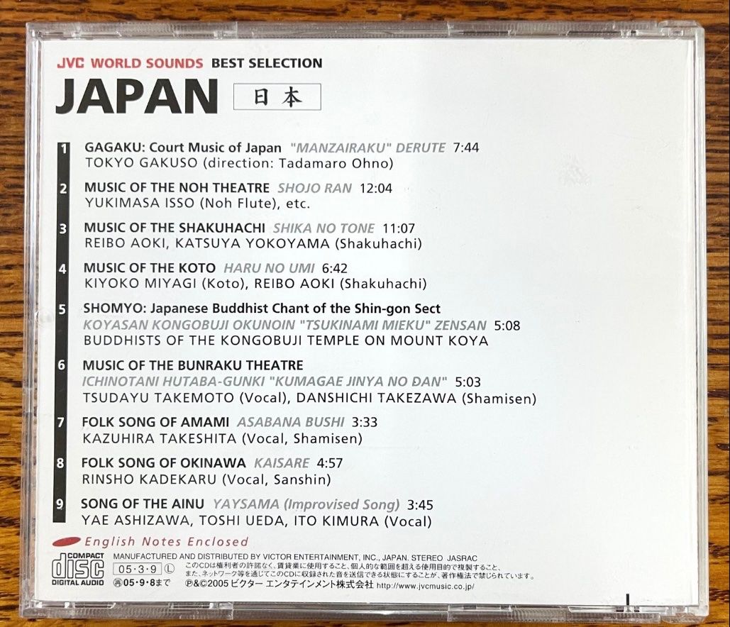 CD: BEST SELECTIONS JAPAN CD – Usato da Neuchatel venduto da D9z2 1