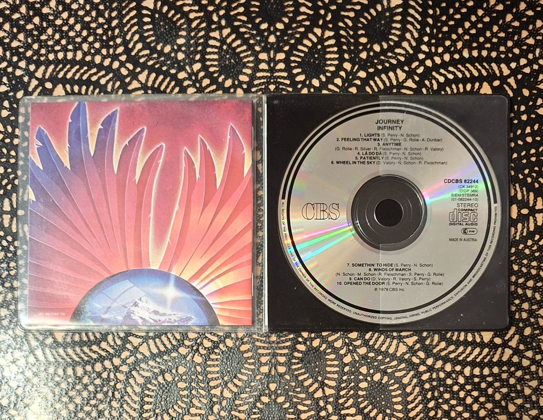 CDs: Journey - Infinity, USA Rock CD Album 1978 – Gebraucht aus Schönenberg TG von breiti12 2