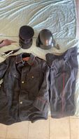 Uniforme complet pompier ensemble veste pantalon casque