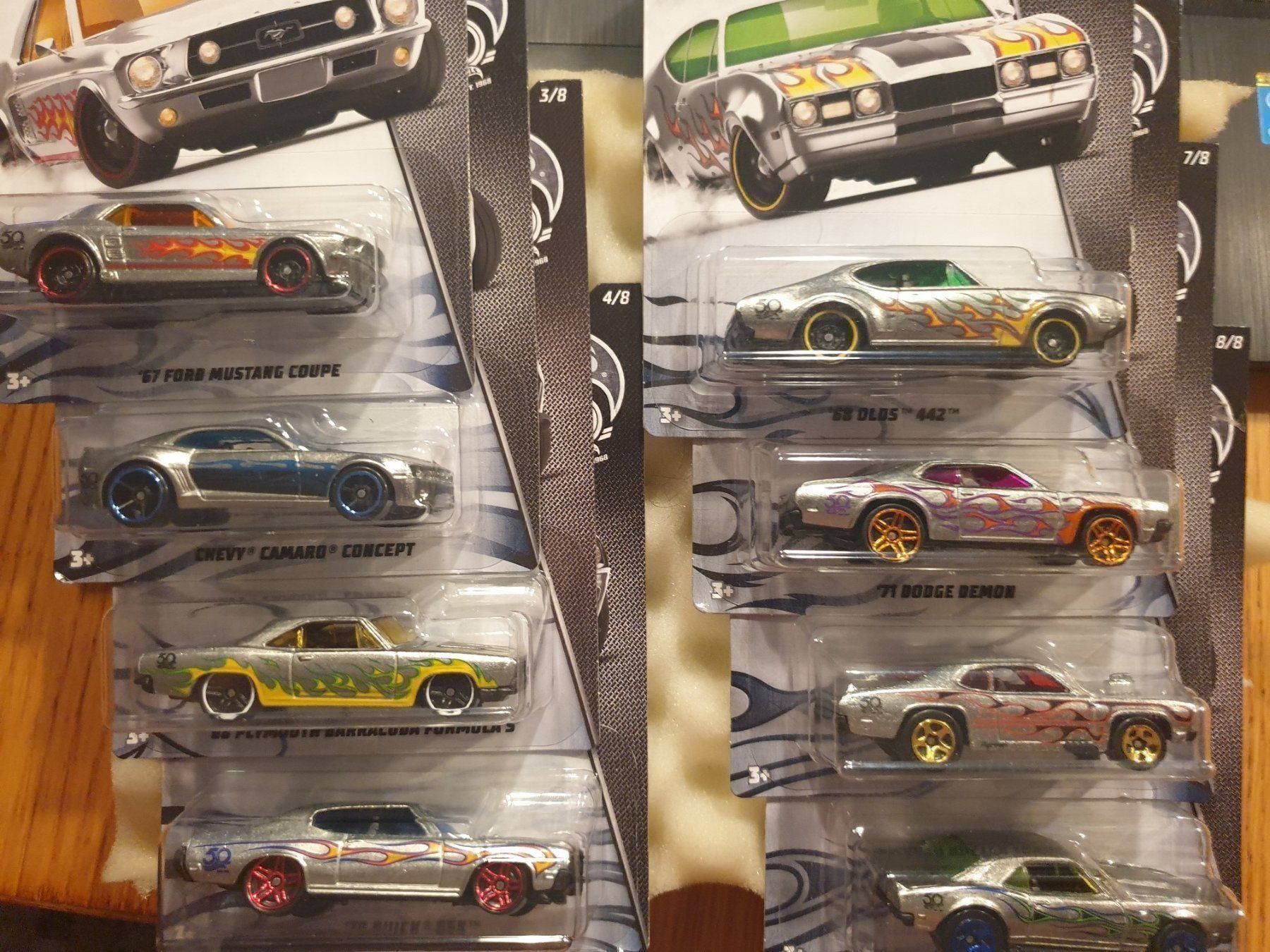 Hot Wheels Modellini d'auto: 8x Hot Wheels ZAMAC Modelle – Nuovo e nell'imballaggio originale da Oftringen venduto da Rotor