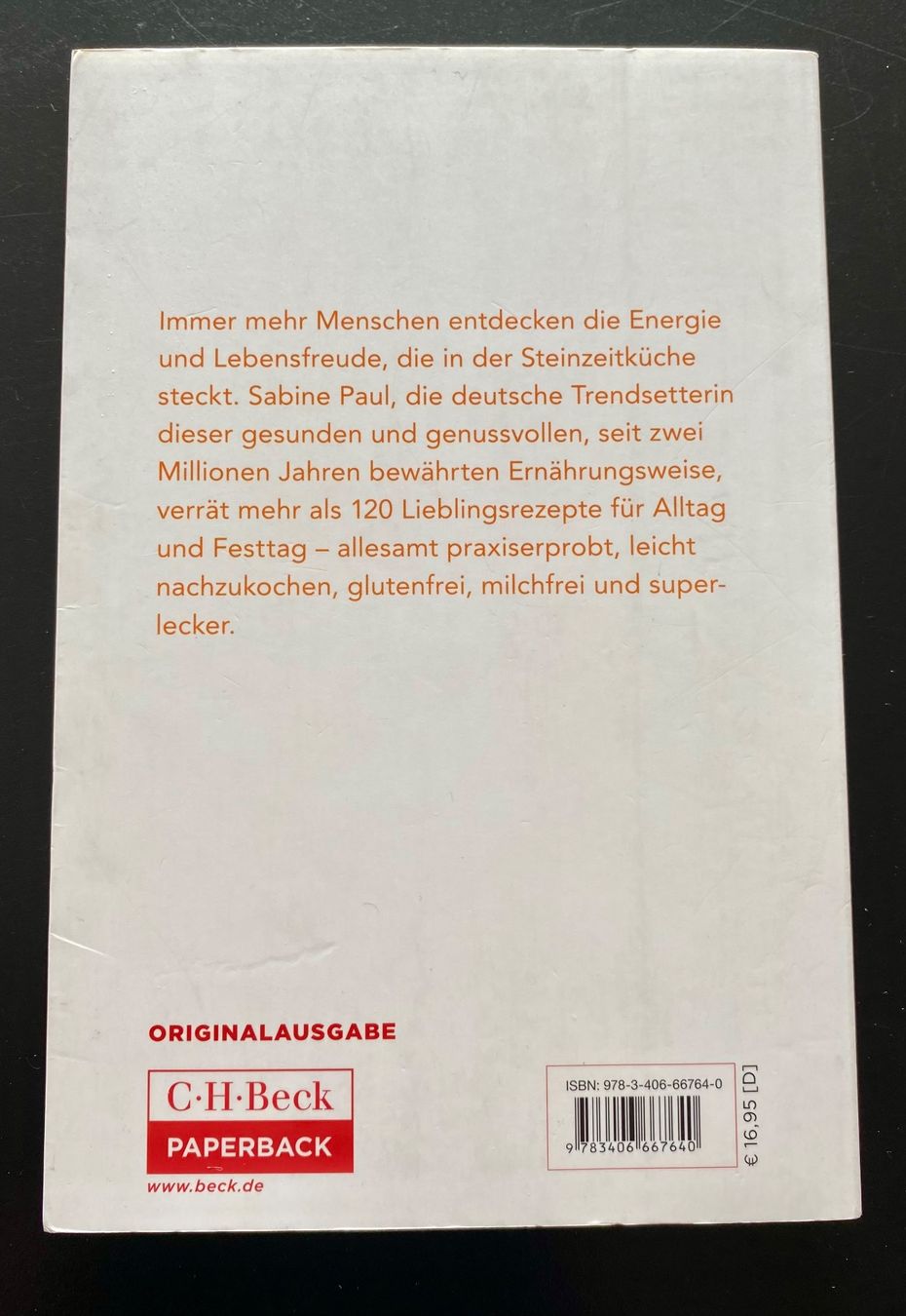 Libri: DAS PALÄOPOWER KOCHBUCH / Sabine Paul – Usato da Nussbaumen AG venduto da schuba2000 1