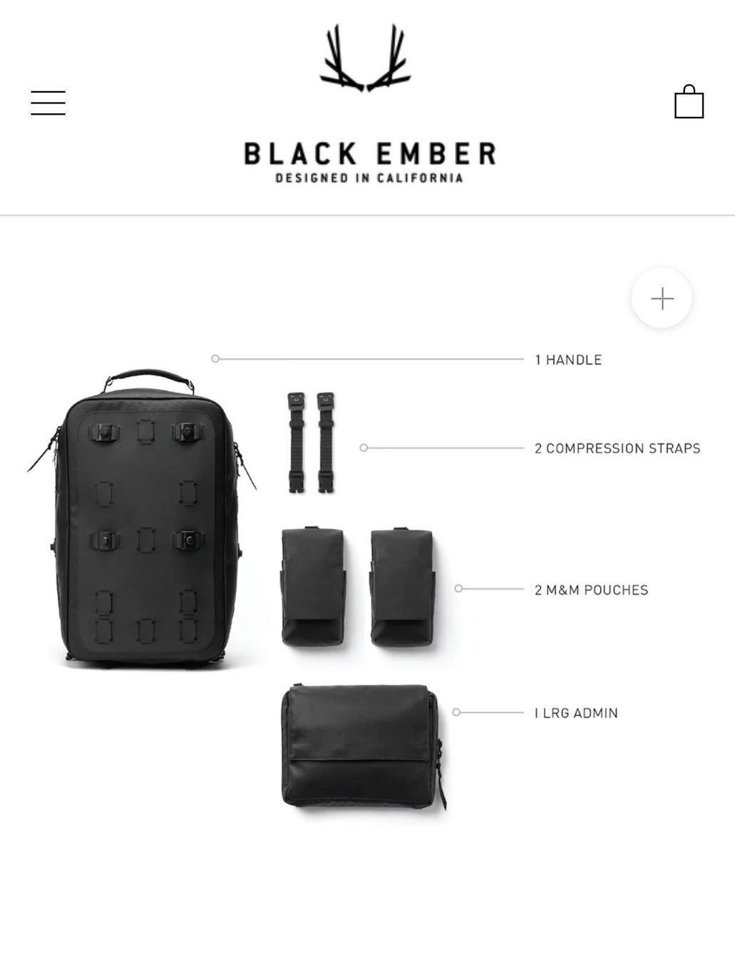 Sacs à dos: Rucksack Black Ember - CITADEL TRIPLE KIT – D'occasion à Waldenburg par sbcq23 2