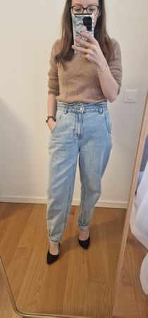 Jean taille haute