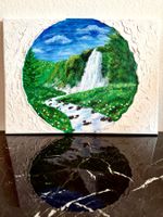 Modernes Acrylbild auf Leinwand Unikat 30x40