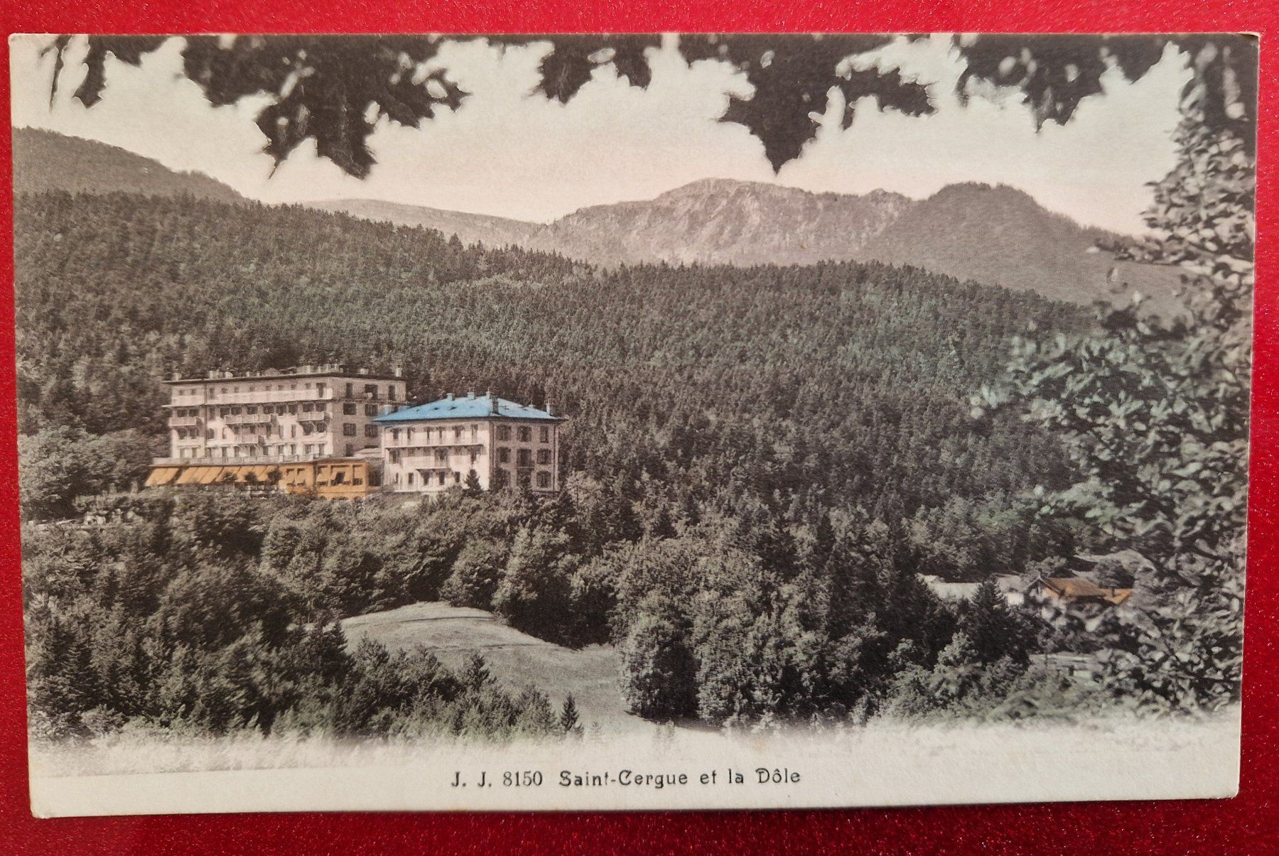 Ansichtskarten: Saint-Cergue et la Dôle 1918 – Gebraucht aus Melchnau von Fishel