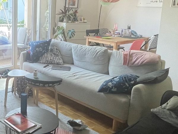 Ikea Divani: Ikea Gunnared Schlafsofa beige – Usato da Kilchberg ZH venduto da Lismarsei 1