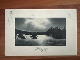 AK  1908  Rheinfall bei Nacht  (G3104)