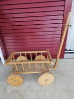 Leiterwägeli/Bollerwagen aus Holz