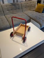 Lauflernwagen Holz rot guter Zustand 55cm