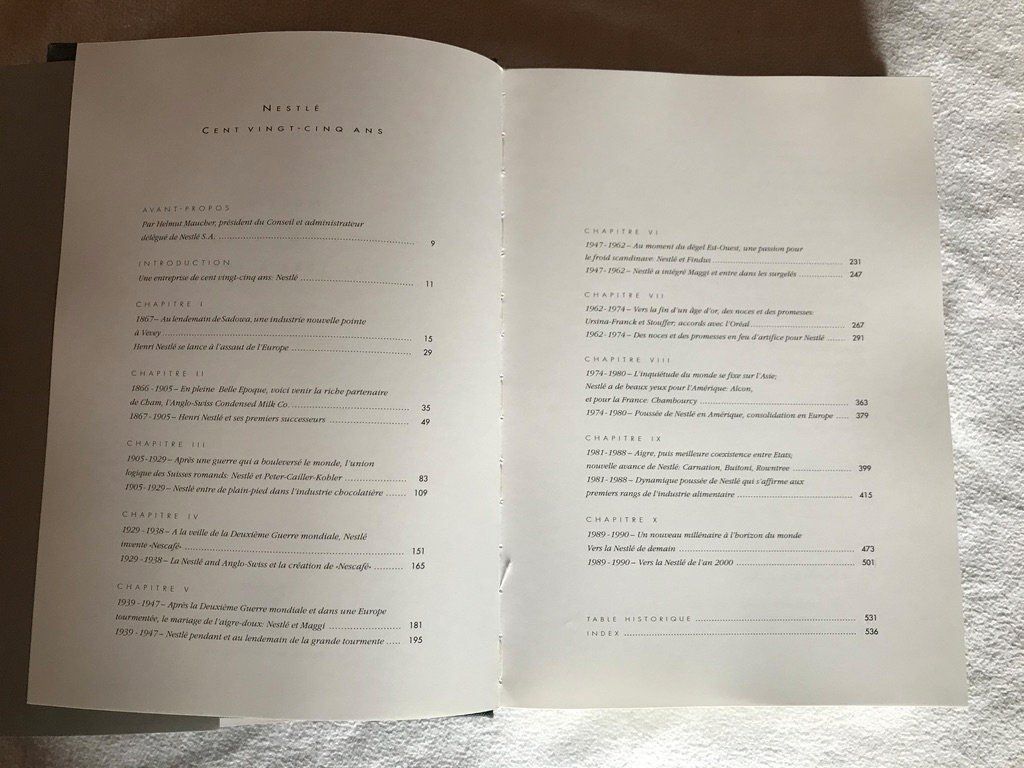 Libri: Livre "125ans de Nestlé" – Usato da Ste-Croix venduto da mjmg 1