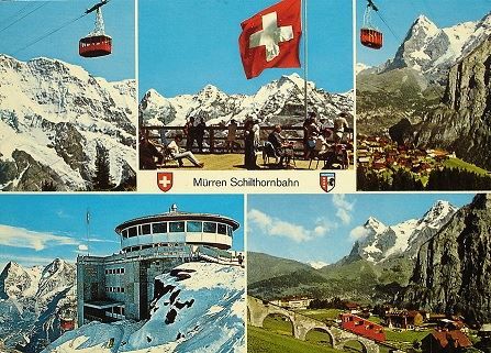 Cartes postales: MÜRREN Luftseilbahn Schilthorn – Neuf (Voir description) à Jona par philajona