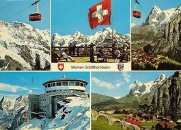 MÜRREN Luftseilbahn Schilthorn
