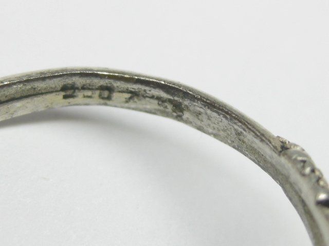Anelli: Vintage Ring Silber 950 gehörnter Drachen Gr. 55 – Usato da Ermatingen venduto da Decovin 5