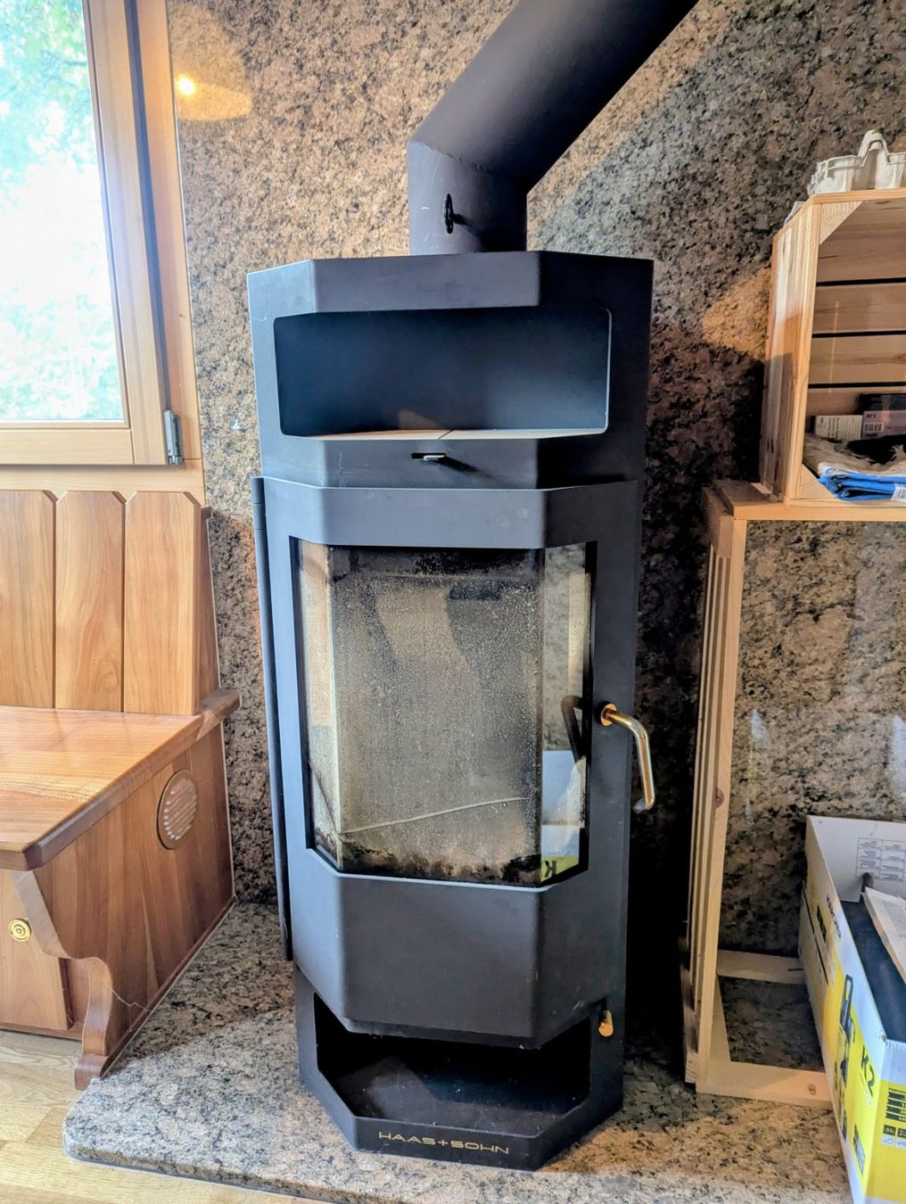 Stufe caminetto: Schwedenofen Haas und Sohn – Usato da Hausen AG venduto da Markus.P.M