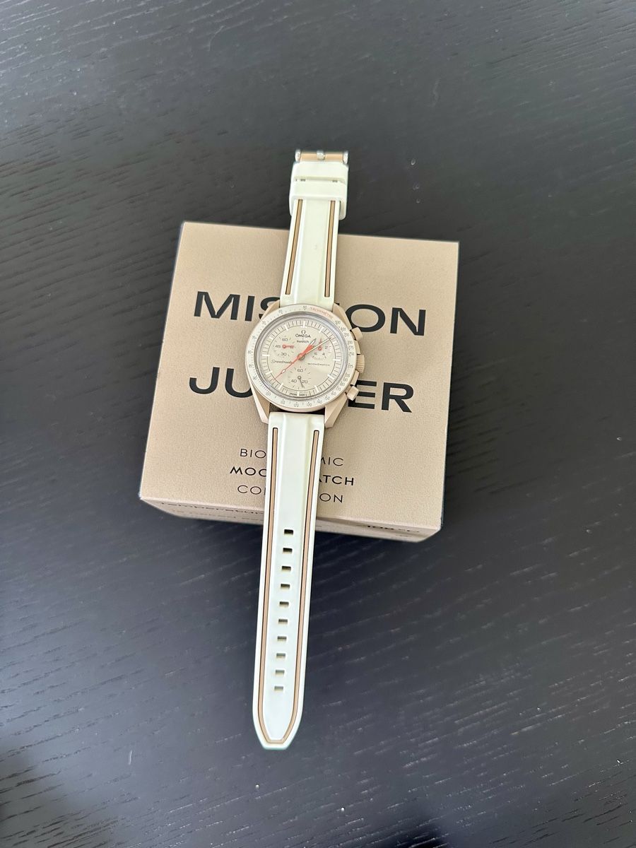 Swatch Orologi: Swatch - Moonswatch Mission to Jupiter – Nuovo (secondo la descrizione) da Herrliberg venduto da bar_xt7h 1