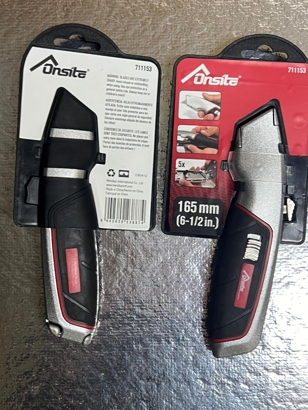 Tutti gli attrezzi: Onsite Universalmesser, 2 Stück, neu, Originalverpackt! – Nuovo e nell'imballaggio originale da Emmen venduto da VK-Retail 2