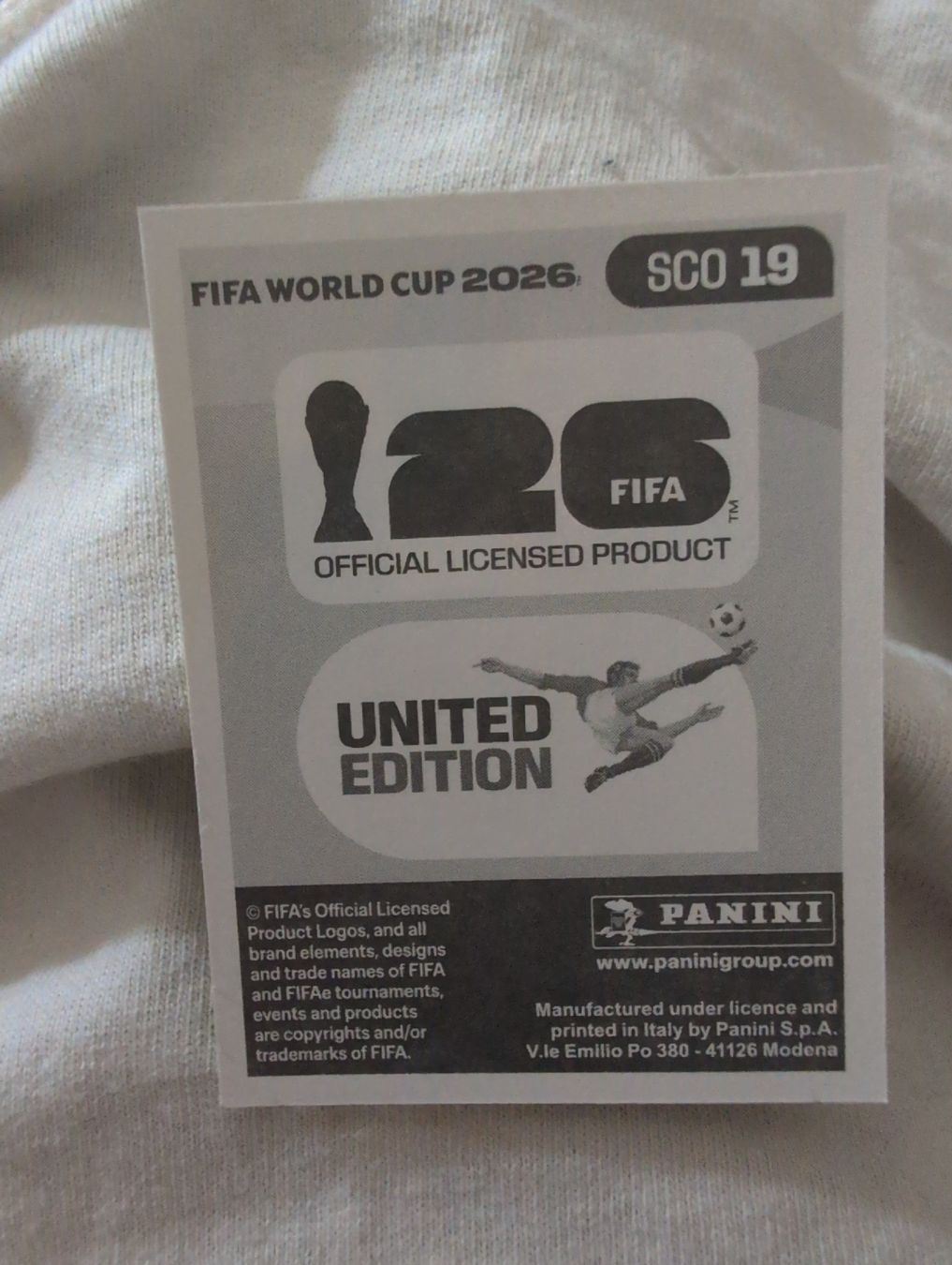 Panini Carte collezionabili: Ché Adams, Sco 19, FIFA 2026 – Nuovo e nell'imballaggio originale da Lausanne venduto da KarolyneBaiao 1