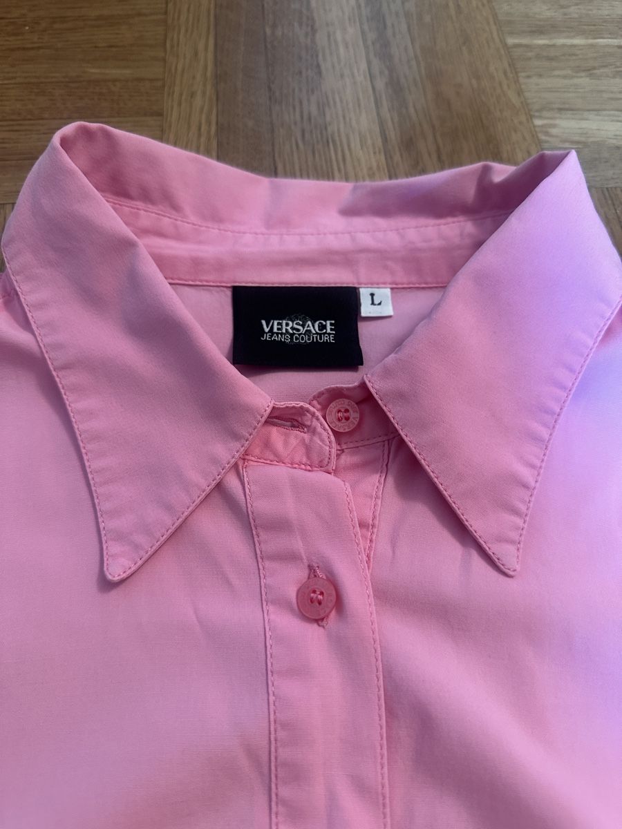 Versace Blusen: Damen Hemd Versace Jeans Couture pink – Gebraucht aus Baden von Marytumby 1