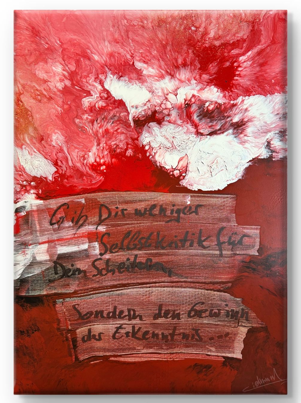 Foto & Immagini: Abstraktes Unikat Wandbild – Nuovo (secondo la descrizione) da Luzern venduto da edmundart 1