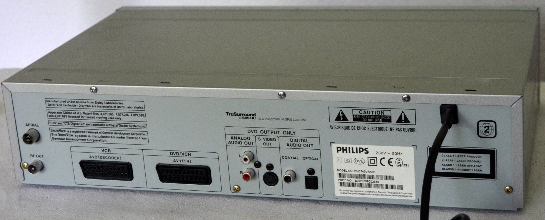 Philips Aufnahmegeräte: Combo CD / VHS Philips DVD740VR – Gebraucht aus Collonges von arashee 2