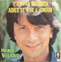 Hervé Vilard - Adieu Et Vive L'amour - 45 tours vinyle💿