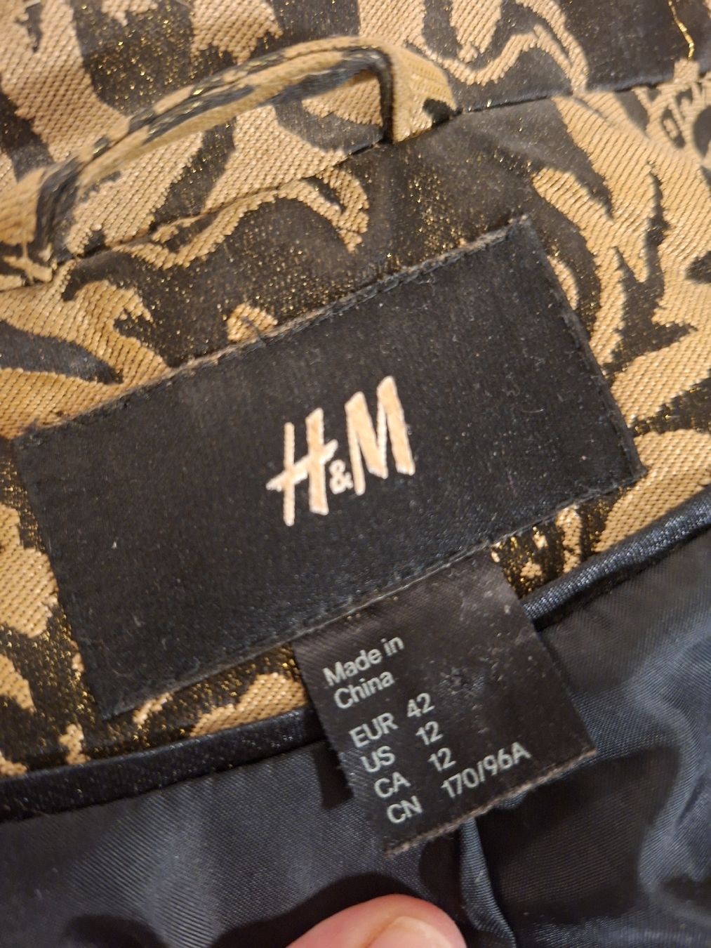 H&M Giacche: Brokatblazer – Usato da Oberengstringen venduto da Kimchimon 5