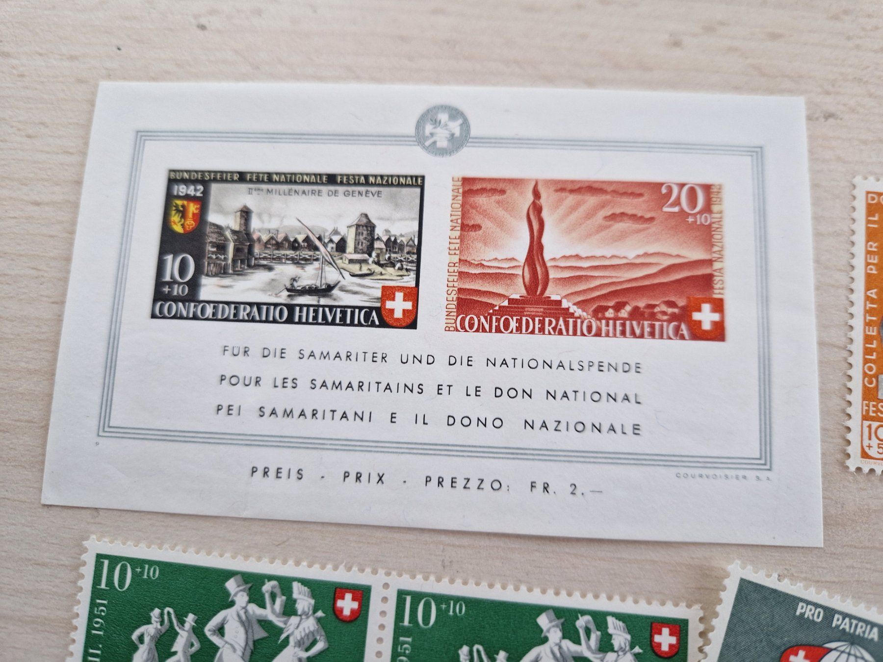 Tutti i francobolli: PP Lot Postfrisch** inkl. Block, ab 1.- – Usato da Burgdorf venduto da Glossy01 6