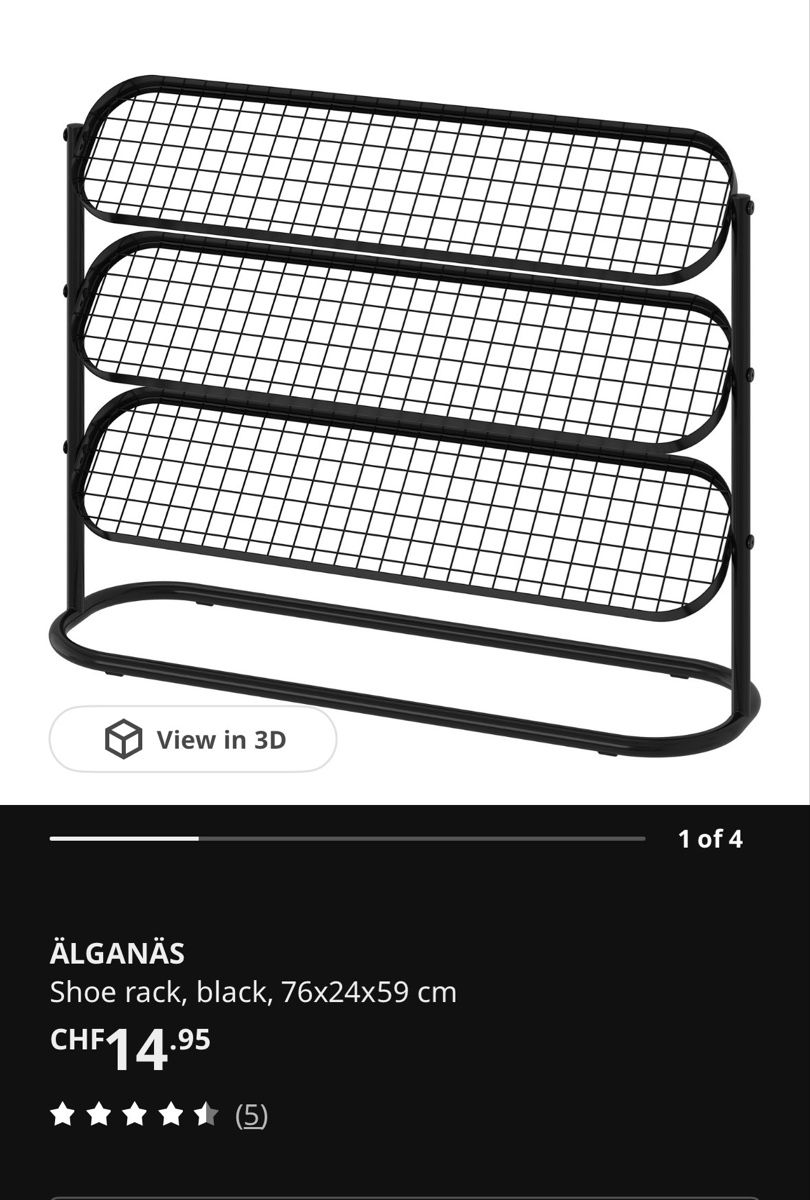 Ikea Guardaroba: Shoe rack IKEA  – Usato da Bern venduto da ilj_8ckn 2