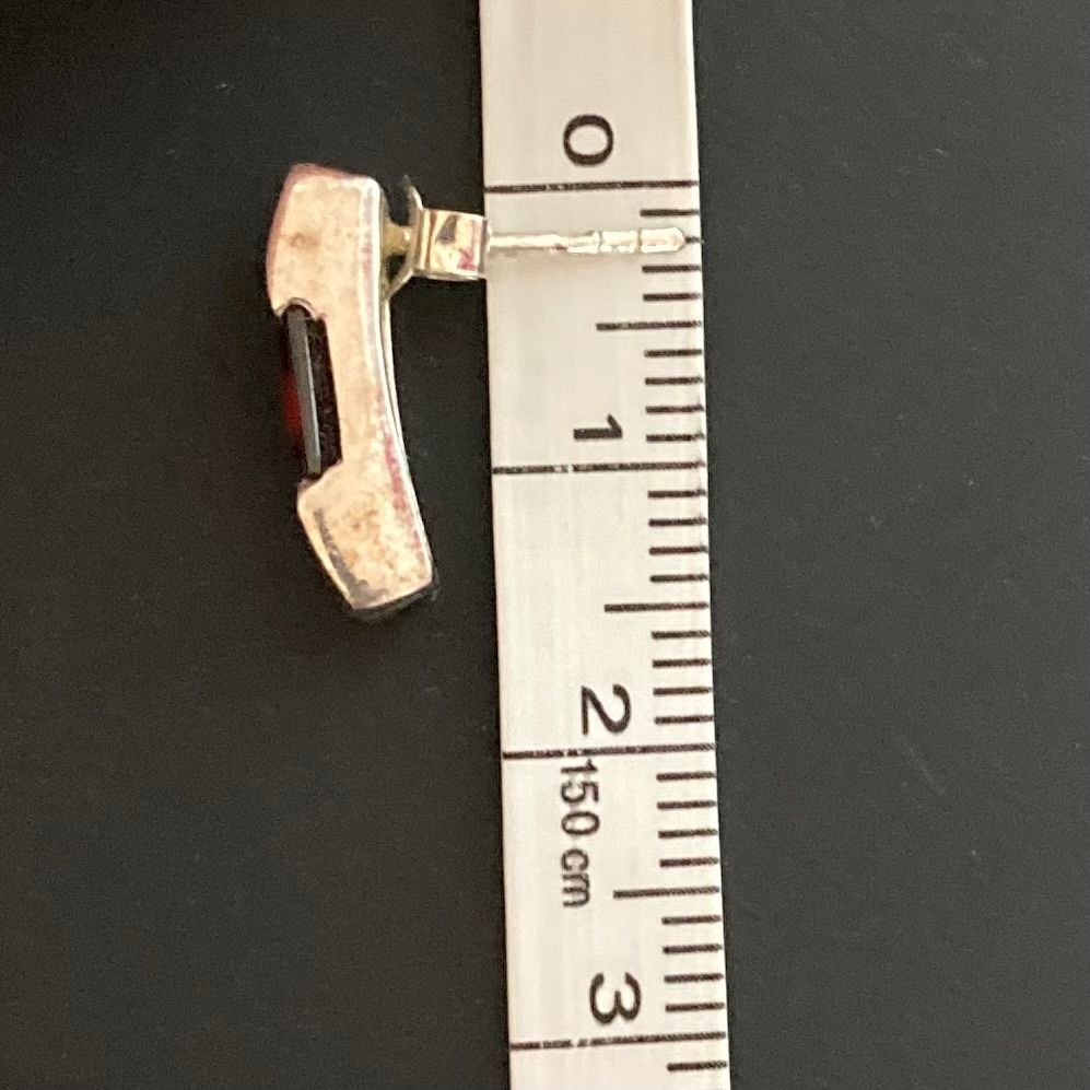 Orecchini pendenti & Orecchini a lobo: Belles boucles design argent 925 et cornaline – Nuovo e nell'imballaggio originale da Genève venduto da ct_fqr8 3