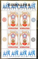 1976 Gibraltar 200 Jahre Vereinigten Amerika Block 2 **