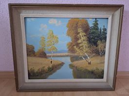 Gemälde Natur See