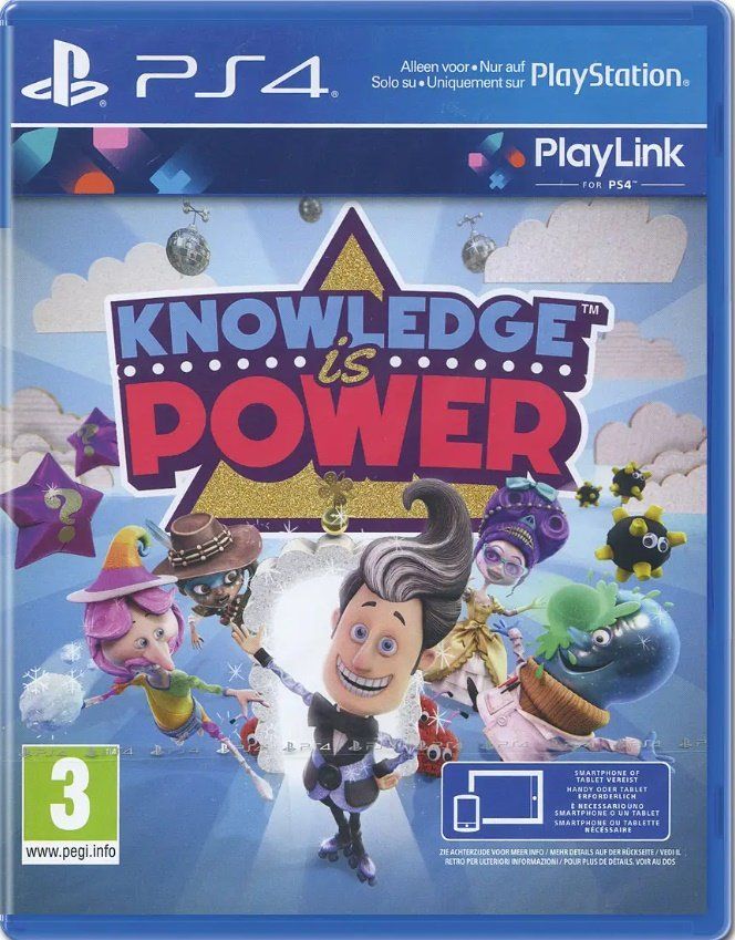 Sony Giochi: Knowledge is Power++PS4 – Usato da Nidau venduto da EXP40