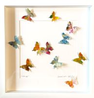 Andrea Scacciotti 3D-Schmetterlings-Wandkunst