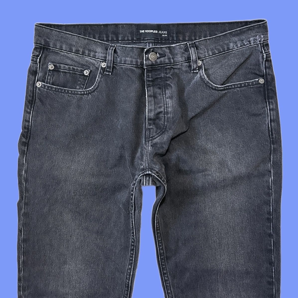 Kooples Jeans: The Kooples Jeans black/grey – Usato da brent venduto da fukusapes 1