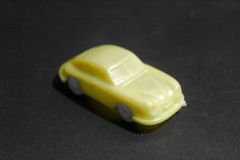 PORSCHE 356 SPLIT WINDOW, Vintage - H0-Modellauto, Pennytoy