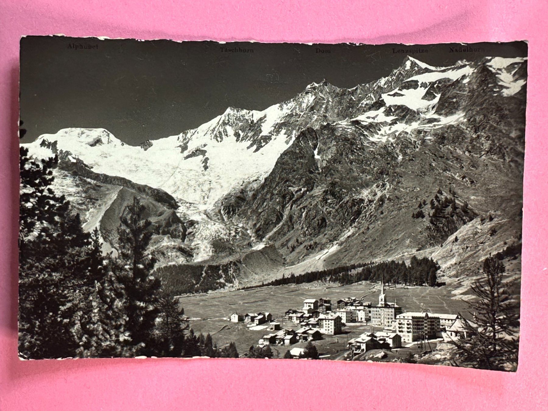 Cartoline postali: Saas Fee – Usato da Steg VS venduto da danwer74