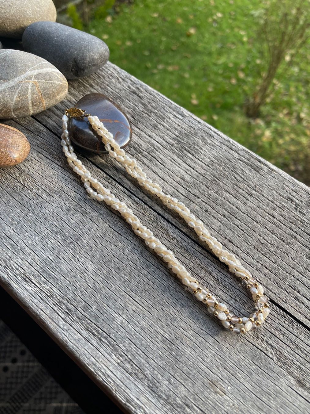 Catenine: Hübsche Perlenkette (echte Perlen) – Nuovo (secondo la descrizione) da Muri AG venduto da Shoshana5 2