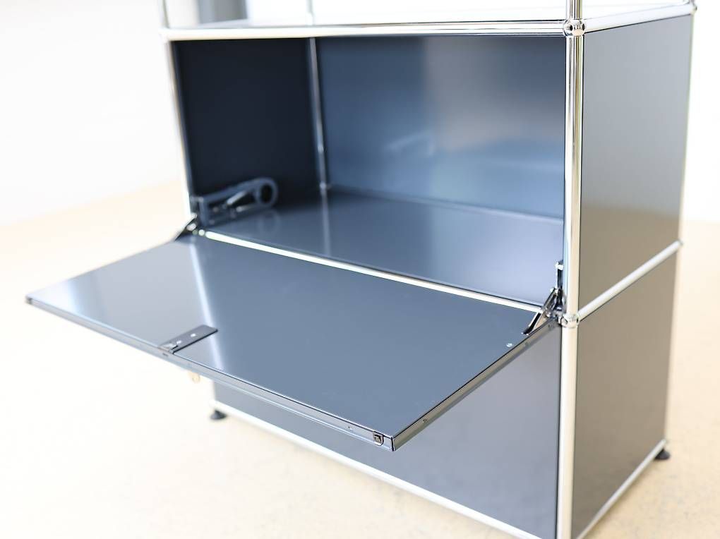 USM Cassettiere: USM Haller Sideboard | Anthrazitgrau 1x3 | Neuwertig – Usato da Meinisberg venduto da atelier_TILIJA 7