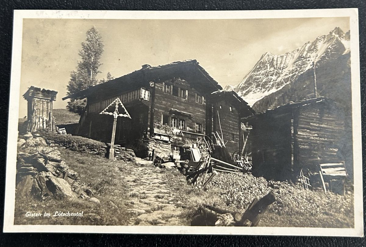 Cartoline postali: Fotokarte Eisten im Lötschental  – Usato da Horw venduto da Tellbub