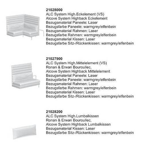 Vitra Sofas: Vitra Alcove Sofa System High – D'occasion à Zollikofen par OberliAG 5