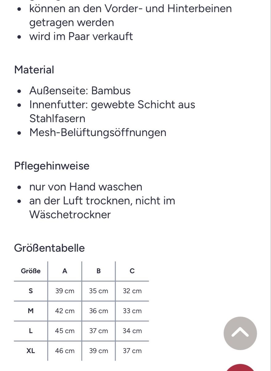 Stinchiere & Fasciature: Stallgamaschen Pferd, mit Magneten, Grösse M – Nuovo (secondo la descrizione) da Aristau venduto da cherry-berry 4