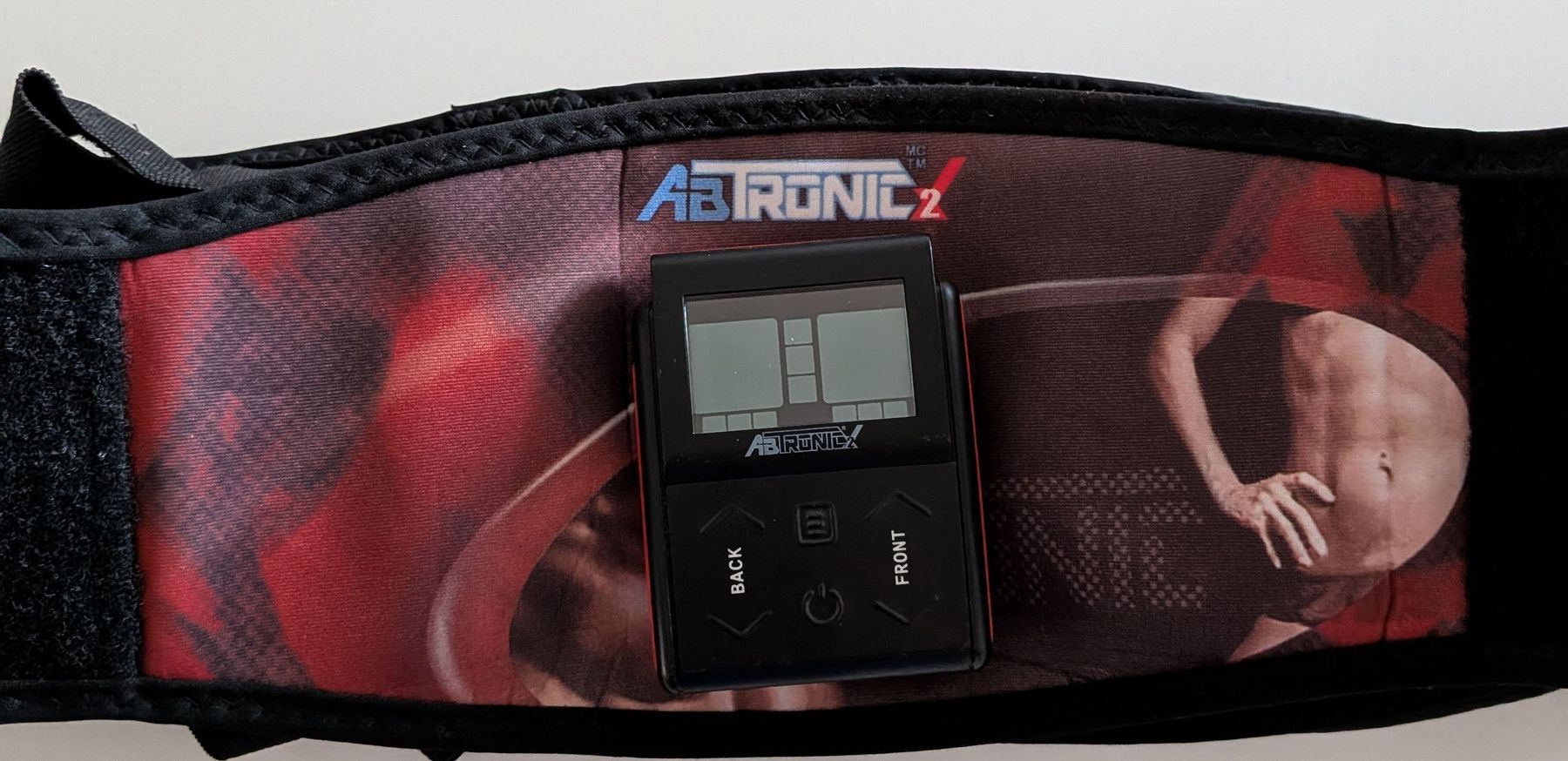 Hometrainer: Bauchmuskeltrainung ABTRONIC 2 EMS Gurt  – Gebraucht aus Basel von JJ.Elena