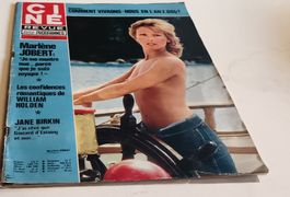 Cine Revue Magazine Marlène Jobert, J. Birkin, W.Holdel