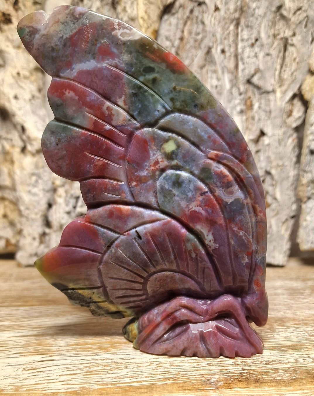 Minerali & Pietre curative: Ozeanjaspis Schmetterling – Nuovo (secondo la descrizione) da Matzingen venduto da Shay_Crystalz 1