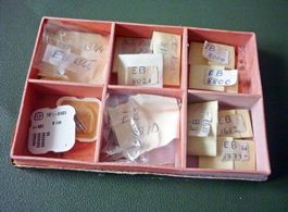 Lot Vintage Ersatzteile EB - Aufzugwellen